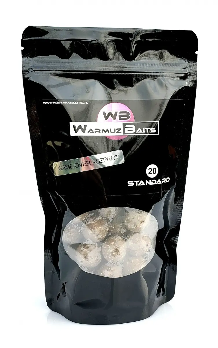 WarmuzBaits  - Kulki zanętowe Game Over Szprotrozmiar 20 mm / 250g - MPN: 67074 - EAN: 5902537373952