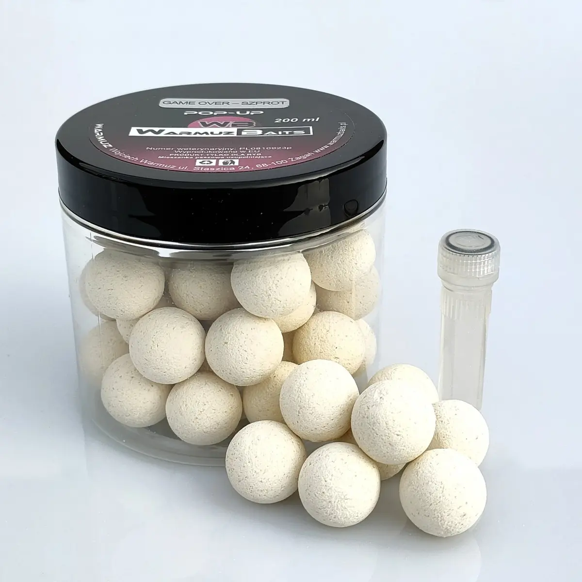 WarmuzBaits Pop-Up Game Over  - Szprotrozmiar 15 mm / 200ml - MPN: 67095 - EAN: 5902537373907