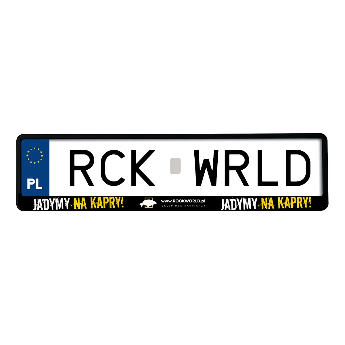 Rockworld Jadymy Na Kapry  - Ramka na Rejestrację Samochodową 1sztopakowanie 1szt - EAN: 200000065805