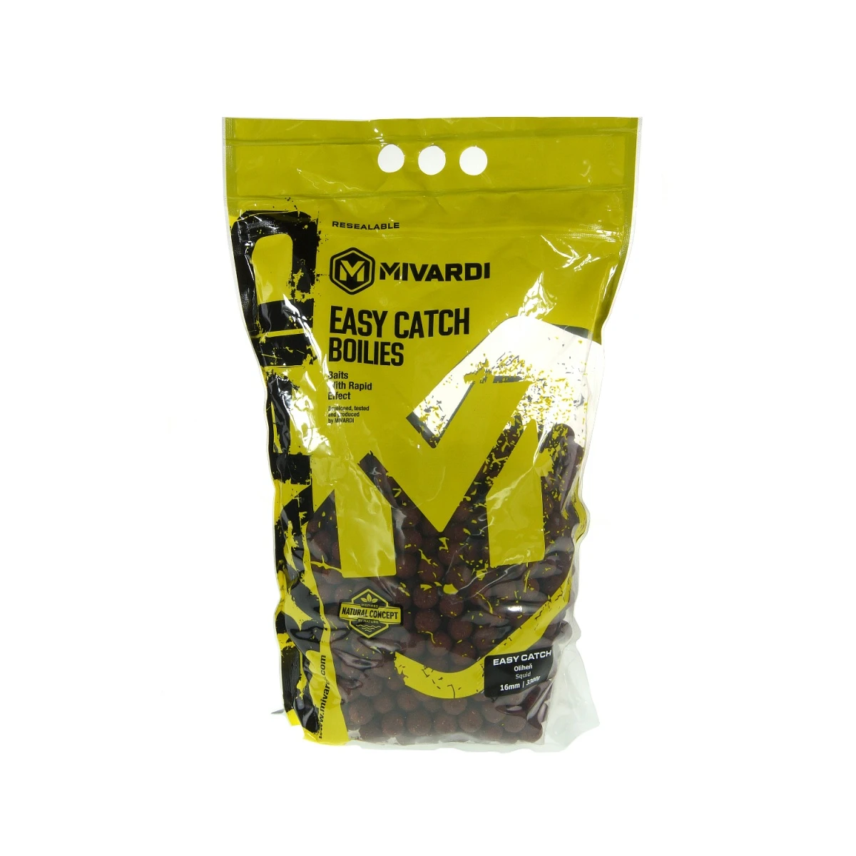 Mivardi Rapid Boilies Easy Catch - Squidrozmiar 16mm /3300g - MPN: M-RABOEASQU3316 - EAN: 8595712418448