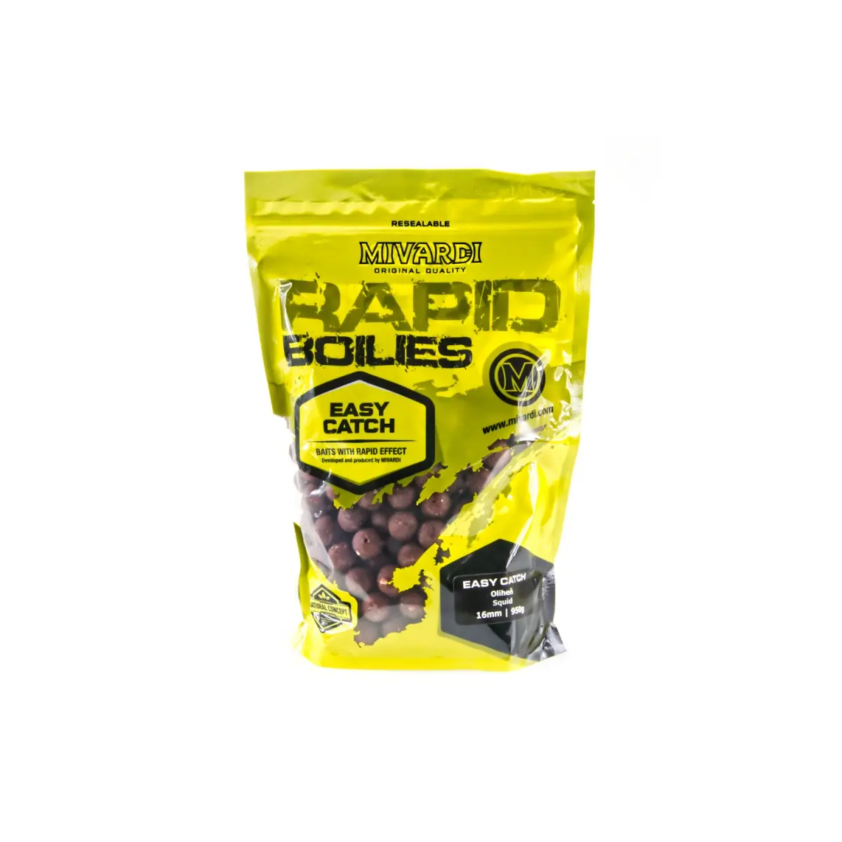 Mivardi Rapid Boilies Easy Catch - Squidrozmiar 16mm /950g - MPN: M-RABOEASQU0916 - EAN: 8595712418417