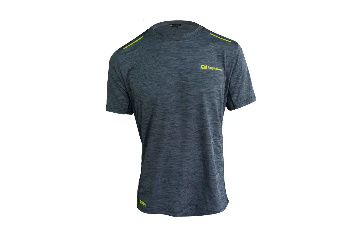 RidgeMonkey APEarel CoolTech T-Shirt - Grey XLrozmiar XL - MPN: RM713 - EAN: 5056210628362