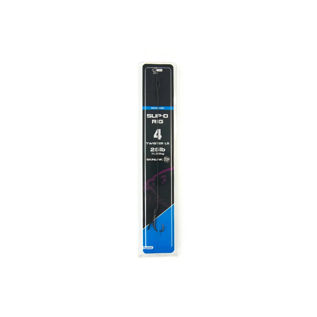 Nash Ready Rigs Slip D Rig (Barbless)rozmiar 4 (bezzadziorowy) - MPN: T6348 - EAN: 5055108963486