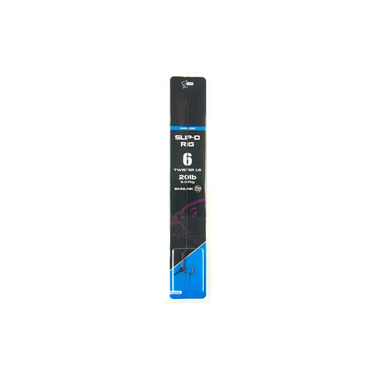 Nash Ready Rigs Slip D Rig (Barbless)rozmiar 6 (bezzadziorowy) - MPN: T6349 - EAN: 5055108963493