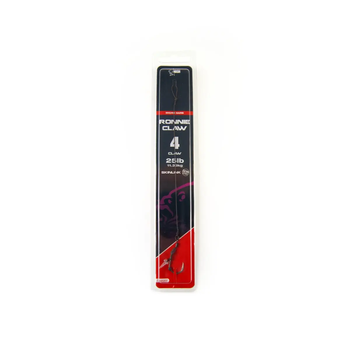 Nash Ready Rigs Ronnie Claw Rig (Micro Barb)rozmiar 4 - MPN: T6352 - EAN: 5055108963523
