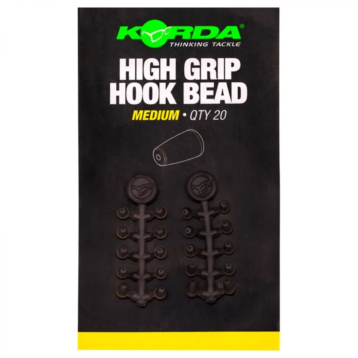 Korda High Grip Hook Beadrozmiar Medium - MPN: KHBG - EAN: 5060929022304