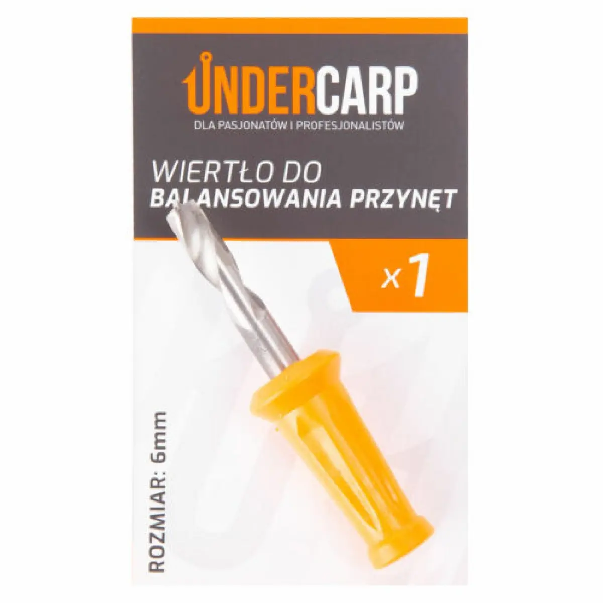 UnderCarp - Wiertło Do Balansowania Przynęt 6mmśrednica 6mm - MPN: UC606 - EAN: 5902721607351