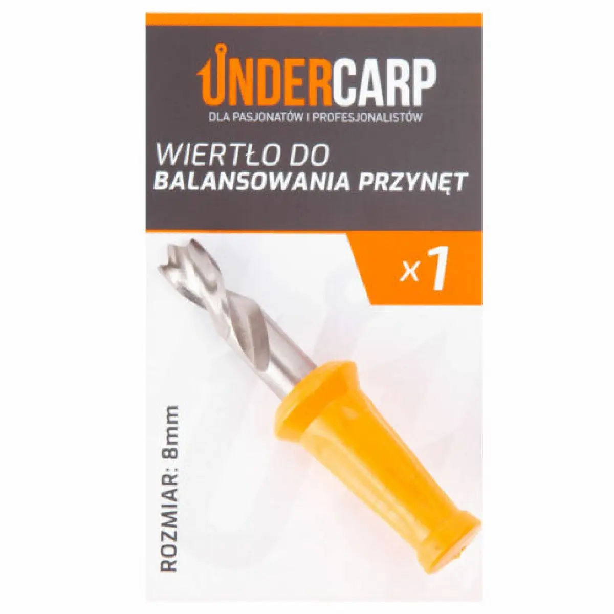 UnderCarp - Wiertło Do Balansowania Przynęt 8mmśrednica 8mm - MPN: UC607 - EAN: 5902721607313