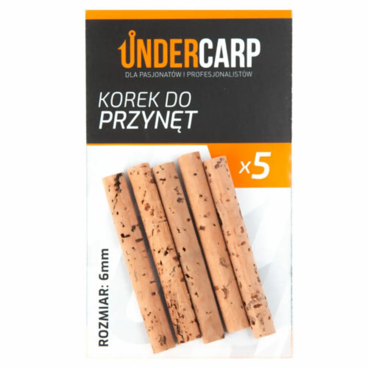 UnderCarp - Korek Do Przynętśrednica 6mm - MPN: UC604 - EAN: 5902721607283