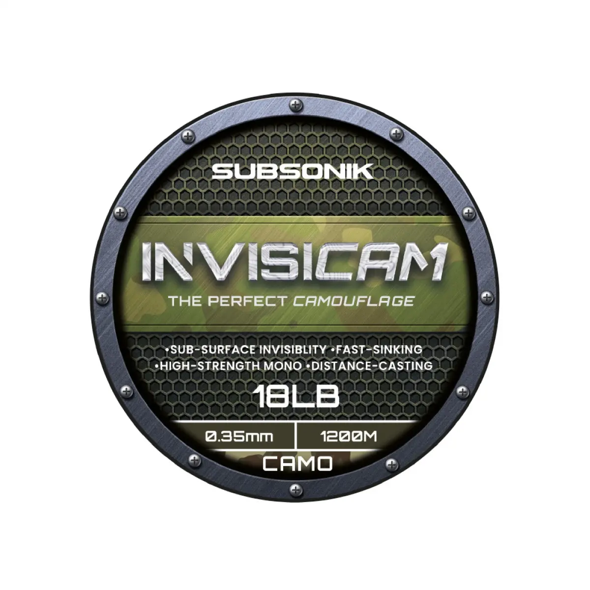Sonik Subsonik Invisicam Monorodzaj 0.35mm / 18lb - MPN: RC0046 - EAN: 5055279524608
