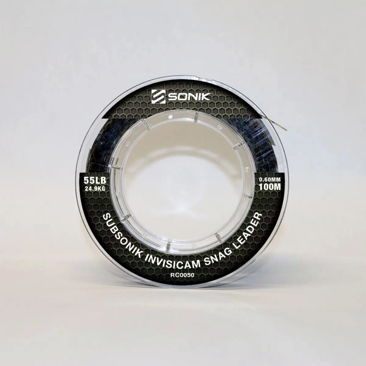 Sonik Subsonik Invisicam Snag Leaderrodzaj 0.60mm / 55lb - MPN: RC0050 - EAN: 5055279524646