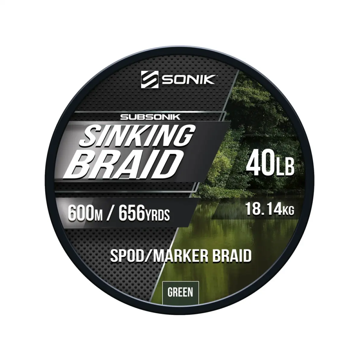 Sonik Subsonik Sinking Braidrodzaj 0.20mm /40lb (600m) - MPN: RC0055 - EAN: 5055279524691
