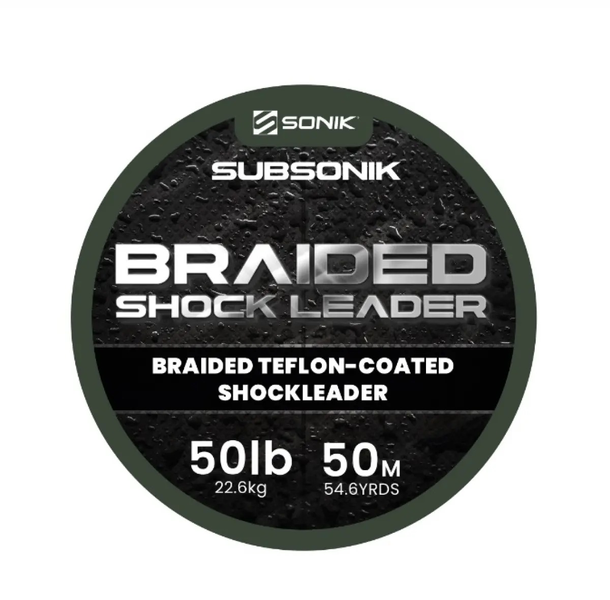 Sonik Subsonik Braided Leader 50lb / (50m)model 50lb / (50m) - MPN: RC0060 - EAN: 5055279524745
