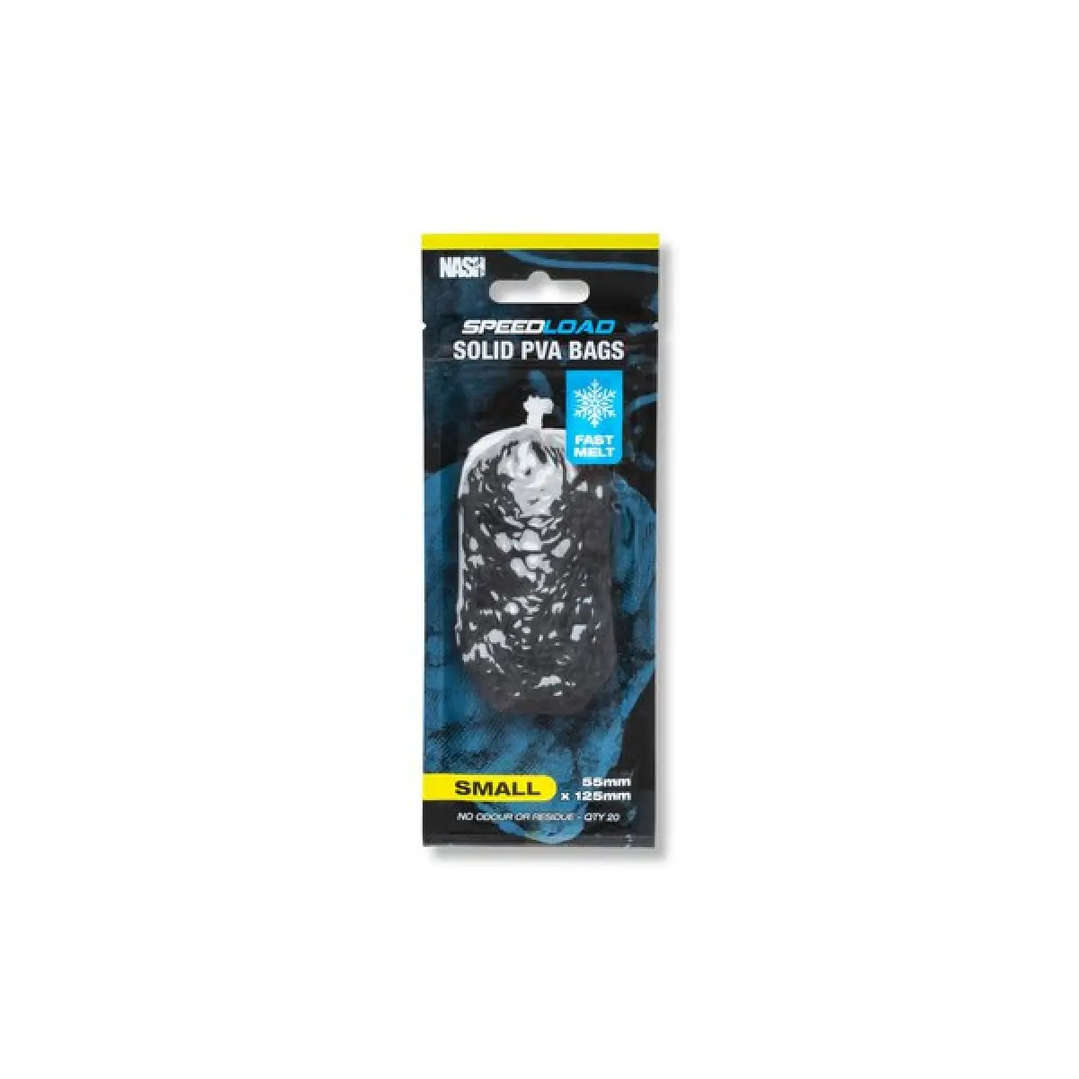 Nash Speedload Solid PVA Bag Small (Fast Melt)rozmiar 55mm x 125mm (Small) - MPN: T8653 - EAN: 5055108986539