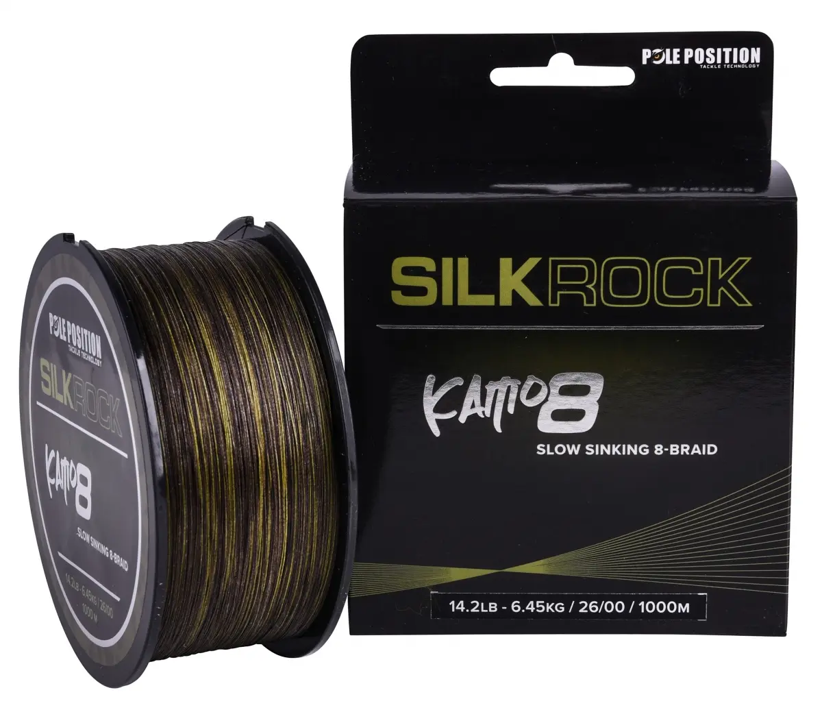 Strategy Pole Position Silkrock Kamo8 Braid 0.26mm / 6.45kg (1000m)rodzaj 0.26mm / 6.45kg (1000m) - MPN: 5820-10 - EAN: 8716851464480