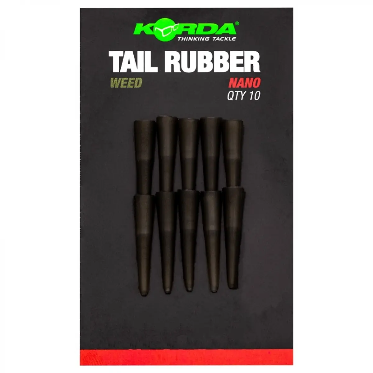 Korda Tail Rubber Nano Weed (roślinność)kolor Weed (roślinność) - MPN: KRNW - EAN: 5060929022427