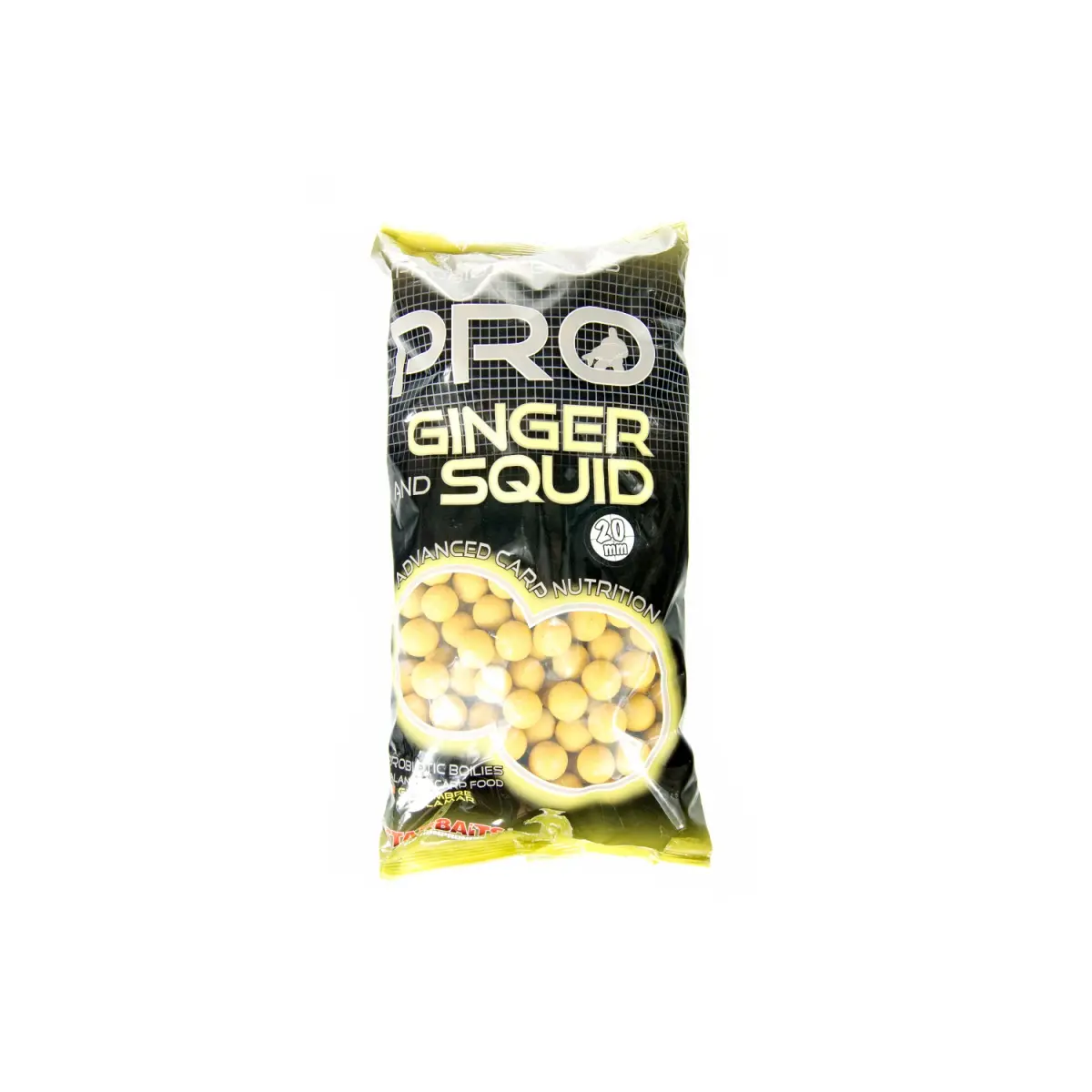 Starbaits Probiotic Ginger Squid Boiliesopakowanie 20mm / 2.5kg - MPN: 79271 - EAN: 3297830792718