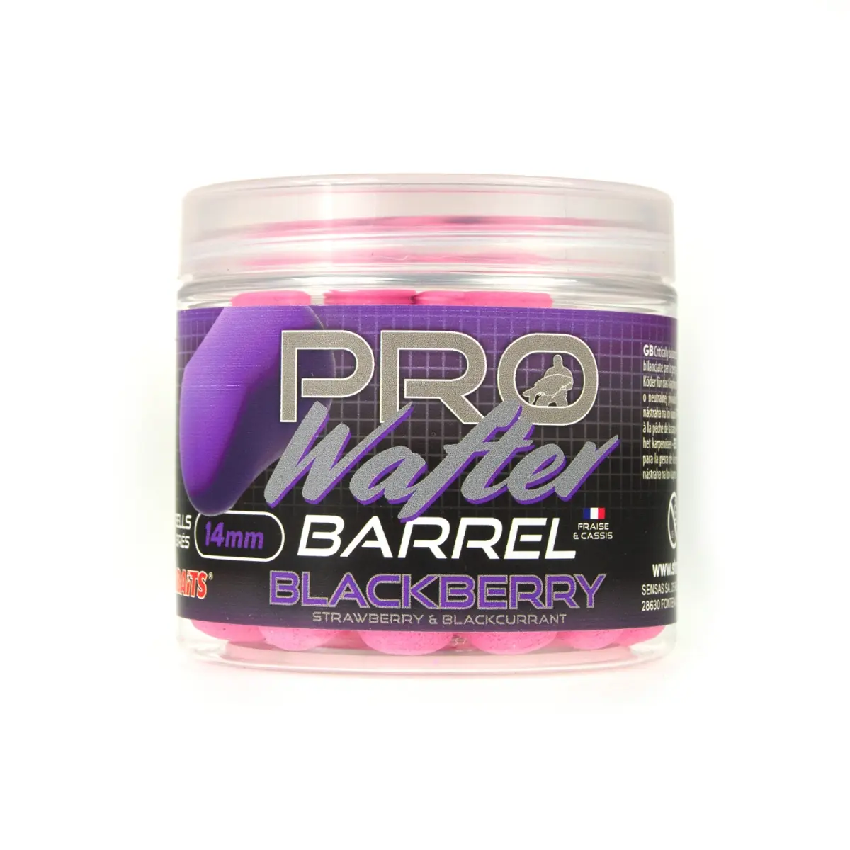Starbaits Probiotic Blackberry Barrel Waftersrozmiar 14mm - MPN: 43461 - EAN: 3297830434618