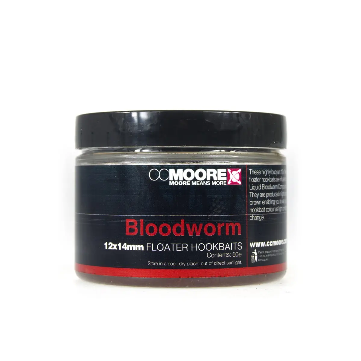 CcMoore Bloodworm Floater Hookbaitrozmiar 12x14mm - MPN: 99321 - EAN: 634158434747