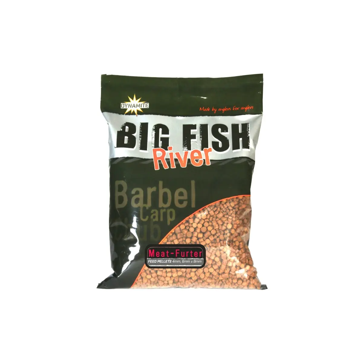 Dynamite Baits BIG FISH River Meat-Furter Pelletopakowanie 1.8kg - MPN: DY1368 - EAN: 5031745222070