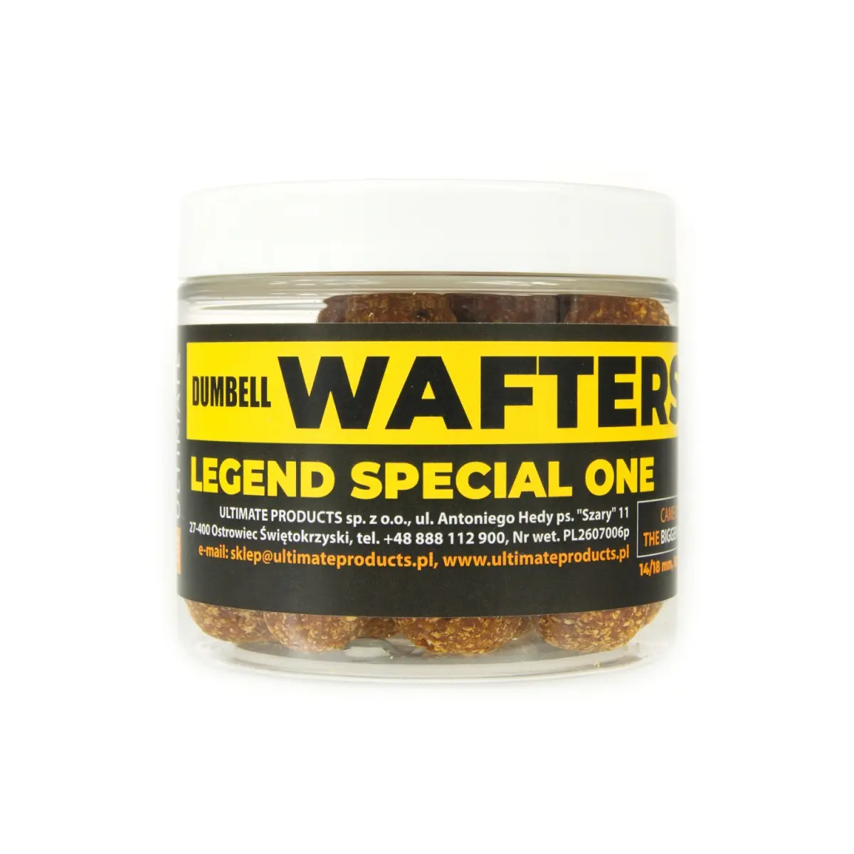UltimateProducts Juicy Series Legend Special One Wafters dumbell 14/18mmrozmiar dumbell 14/18mm - EAN: 5903855433625