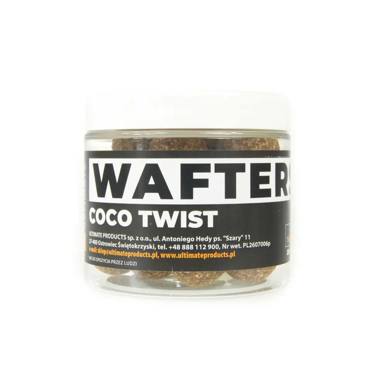 UltimateProducts Juicy Series Coco Twist Waftersrozmiar 20 mm - EAN: 5903855433830