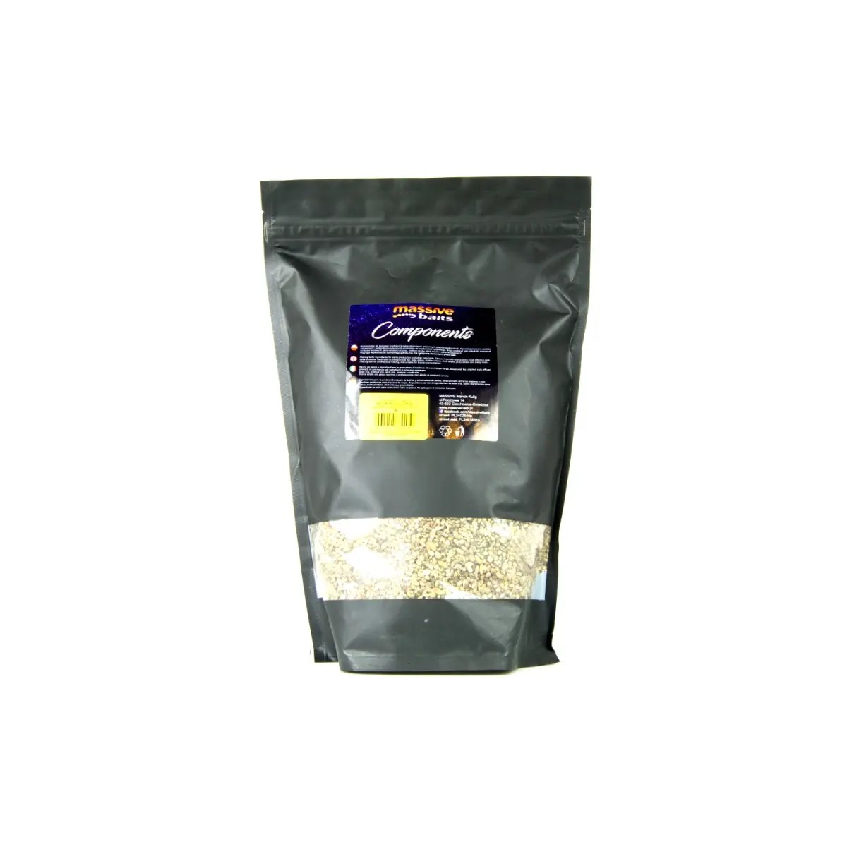 Massive Baits Components  - Skorupy Konopneopakowanie 1kg - MPN: KP203 - EAN: 5901912669130