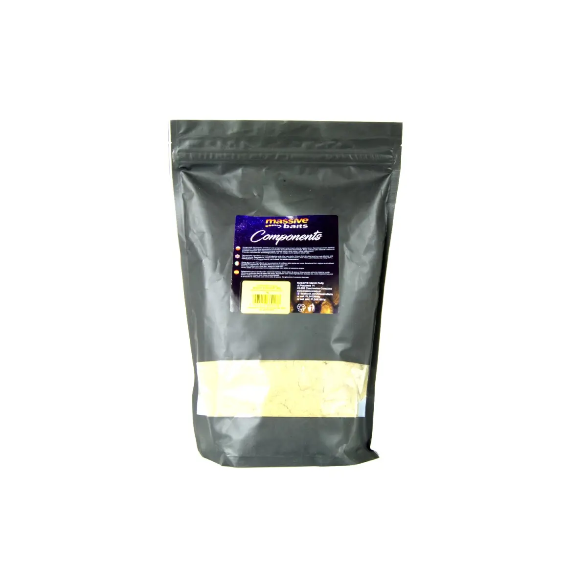 Massive Baits Components  - Białko z Konopi 36%opakowanie 1kg - MPN: KP207 - EAN: 5901912669178