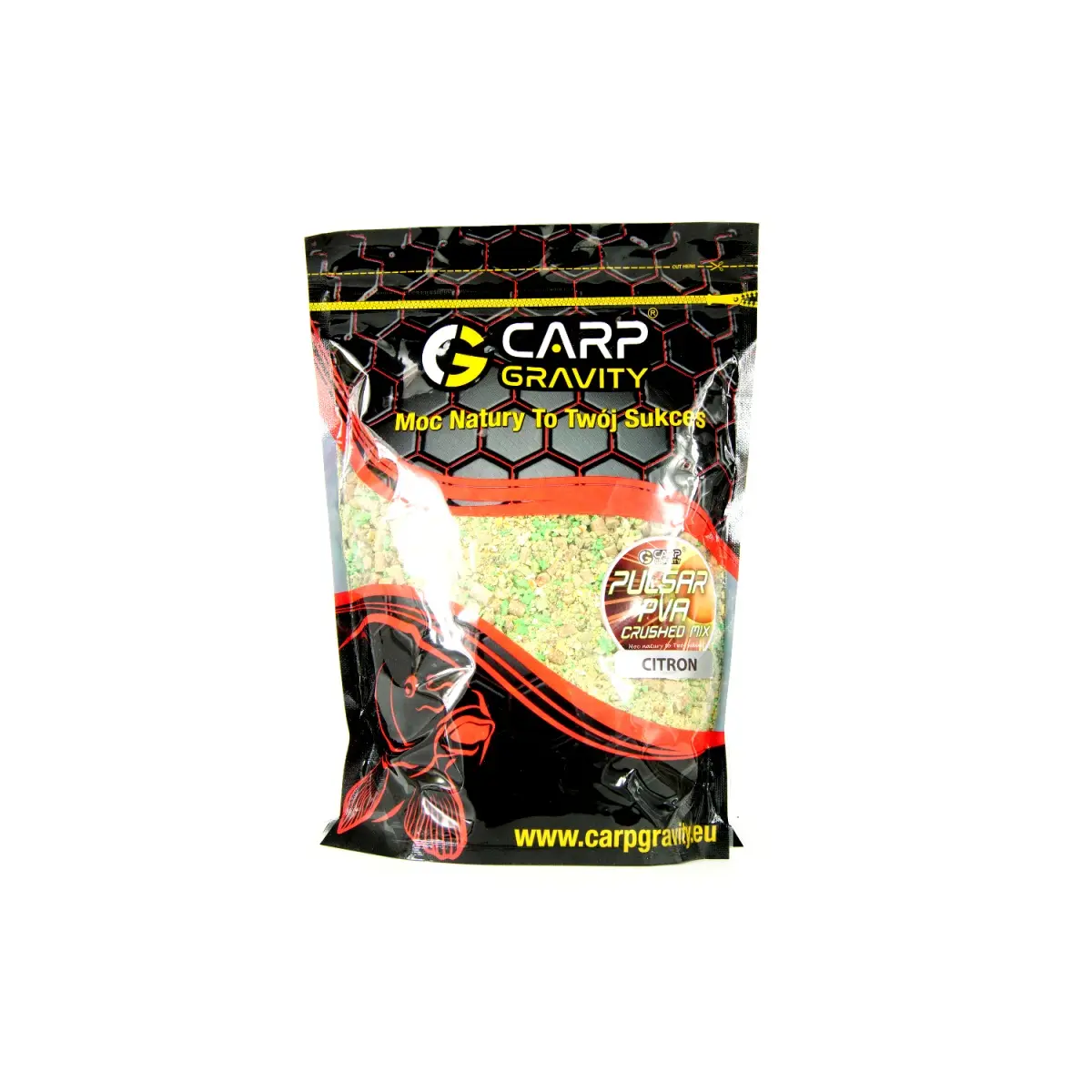 Carp Gravity Zanęta Pulsar PVA Crushed Mix - Citronopakowanie 1kg - MPN: PCM004 - EAN: 200000074616