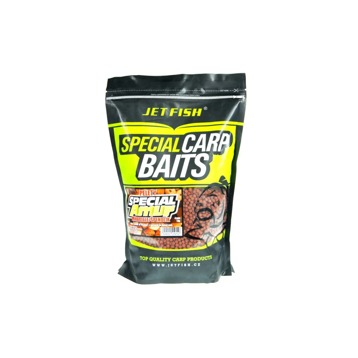 JetFish Special Pellet  - Amur - Mirabelka 4mmrozmiar 4mm - MPN: 000291 - EAN: 00002912