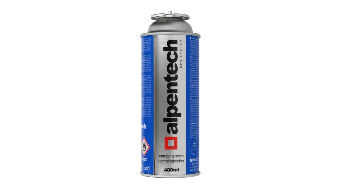 Alpen Camping Alpentech - Kartusz Gazowy 400ml/227g 227g/400mlopakowanie 227g/400ml - MPN: IK301-1 - EAN: 5903240385256