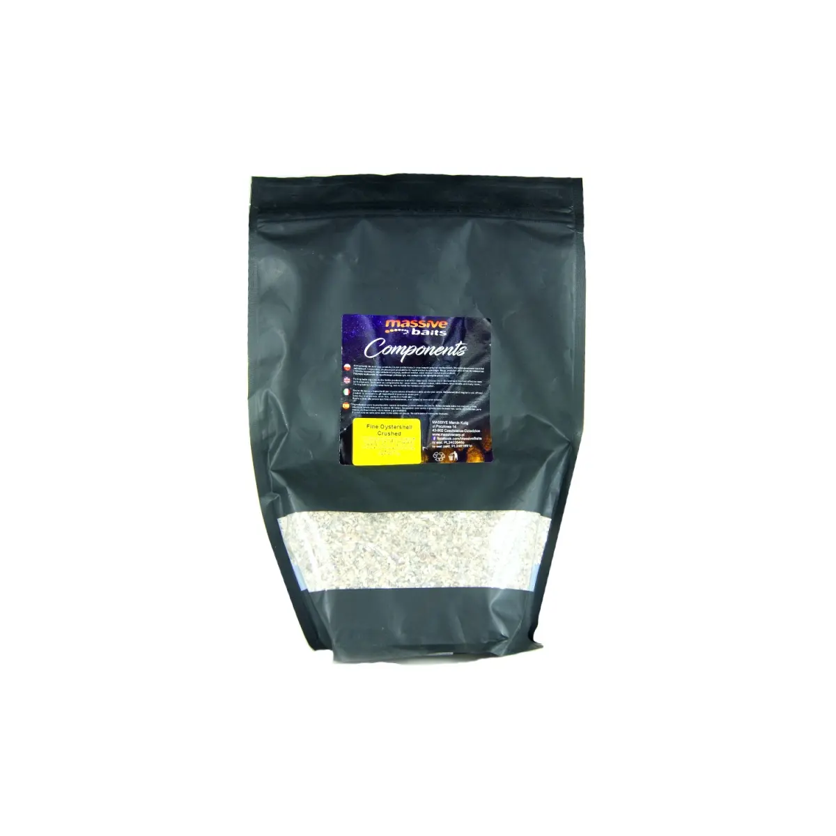 Massive Baits Components Fine Oystershell Crushedopakowanie 1kg - MPN: HS008 - EAN: 5901912661554