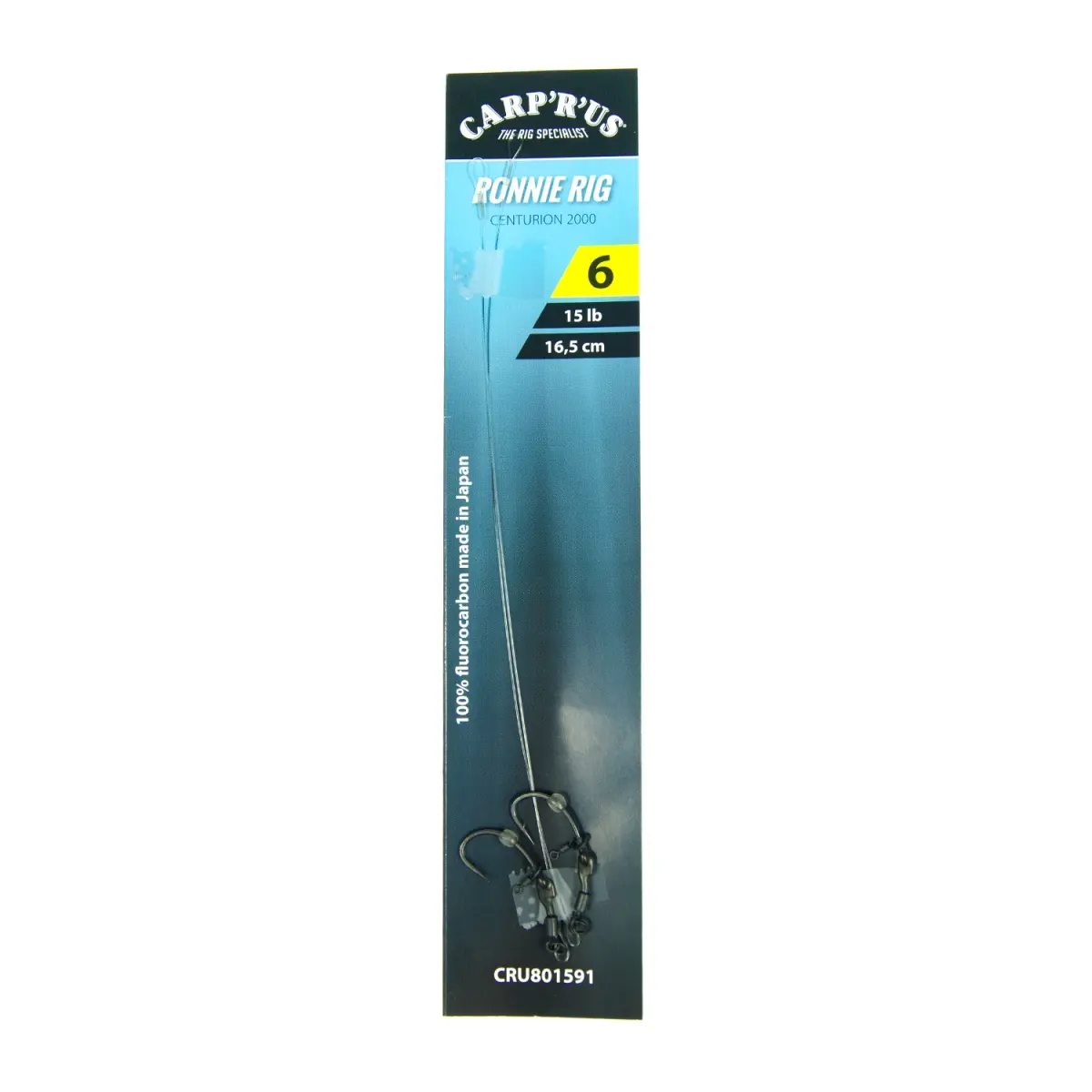 Carprus Ready Ronnie Rig 16.5cmmodel hak 6 / 16.5cm / 15lb - MPN: CRU801591 - EAN: 8592400003313