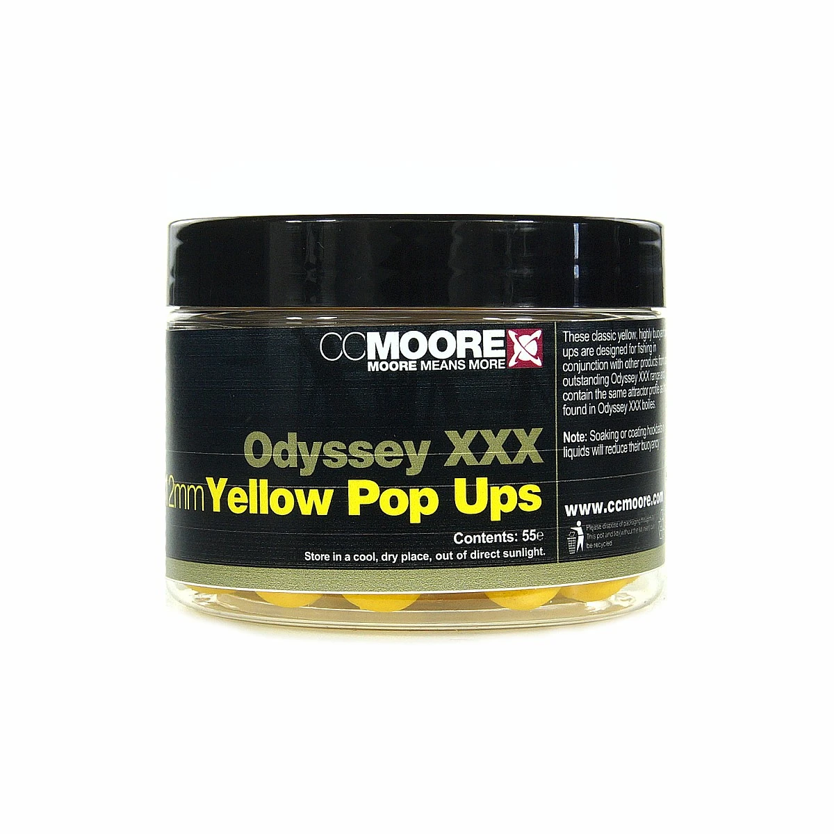 CcMoore Yellow Pop-Up Odyssey XXX rozmiar 12mm - MPN: 90450 - EAN: 634158554001