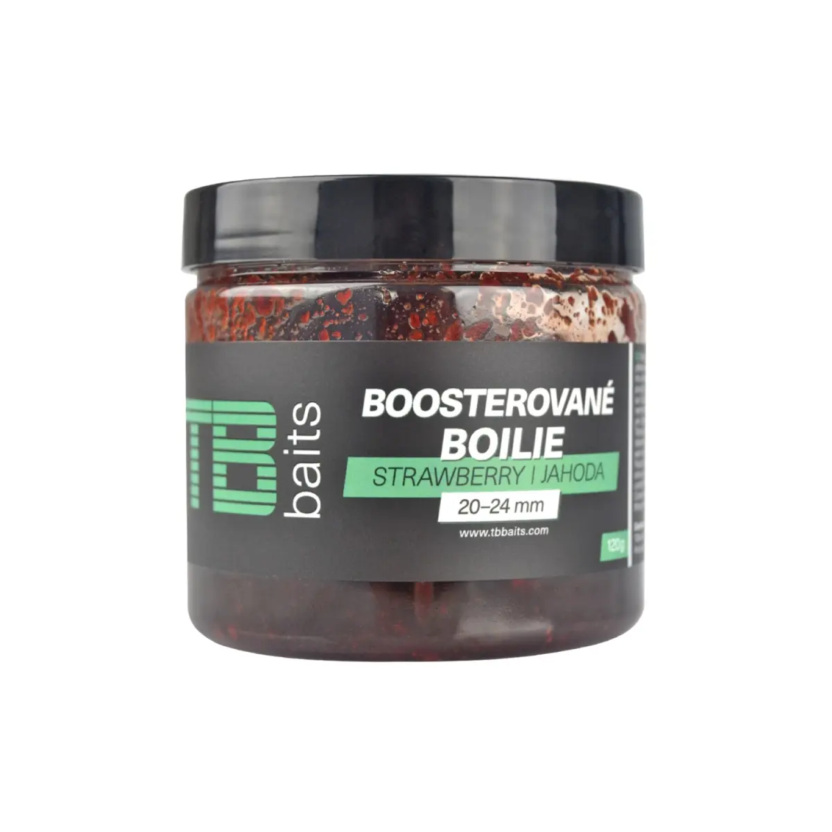 TB Baits Strawberry Boosted Boilierozmiar 20-24mm / 120g - MPN: TB00620 - EAN: 8596601006203