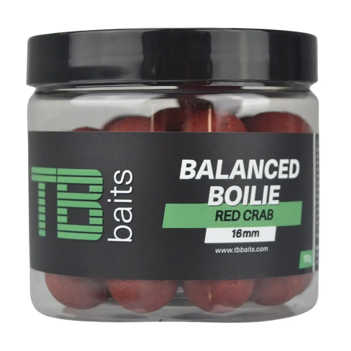 TB Baits Balanced Boilie + Attractor Red Crabrozmiar 16mm / 100g - MPN: TB00657 - EAN: 8596601006579