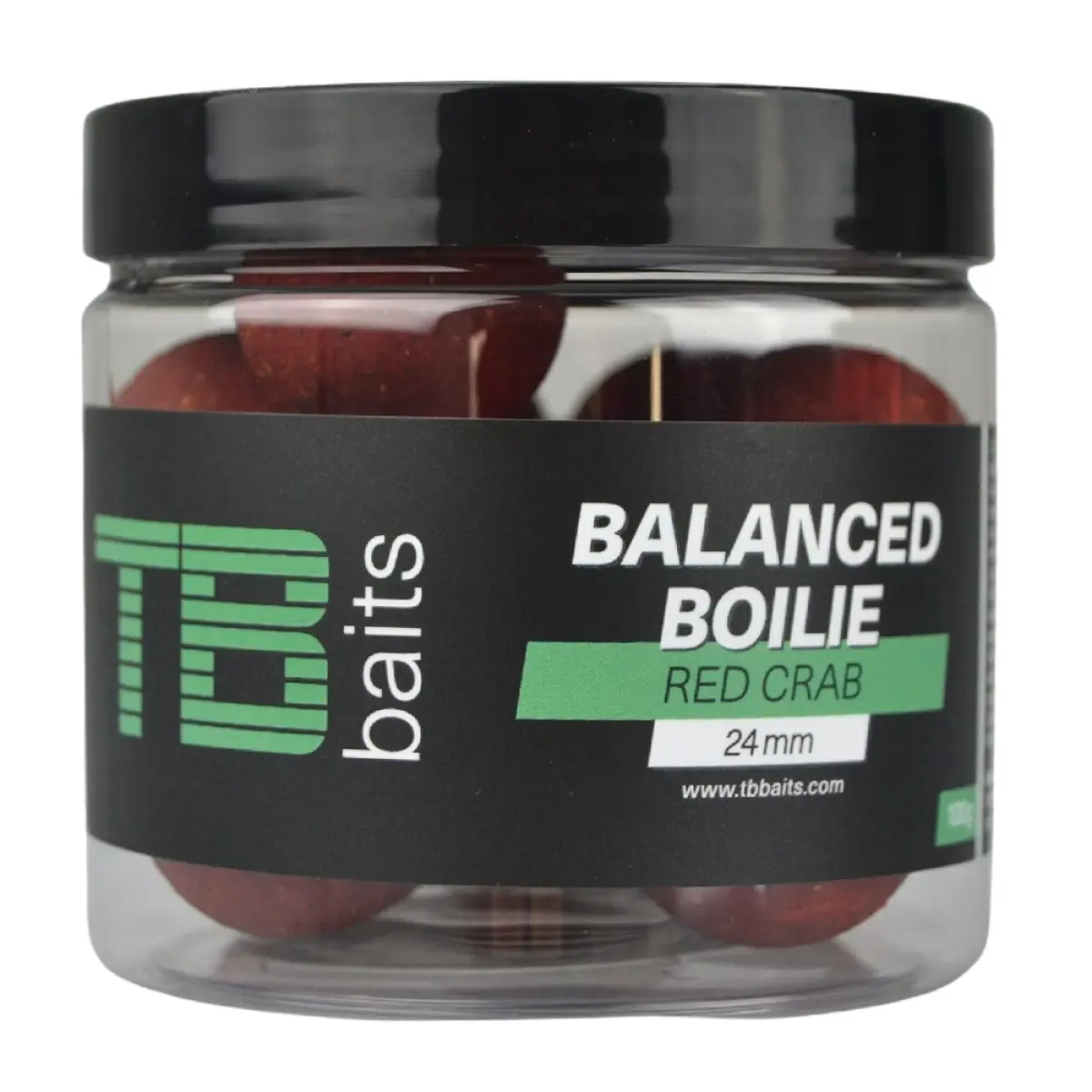 TB Baits Balanced Boilie + Attractor Red Crabrozmiar 24mm / 100g - MPN: TB00659 - EAN: 8596601006593