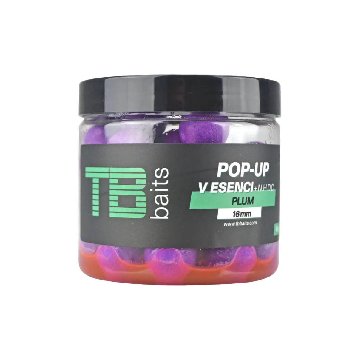 TB Baits Pop-Up Plum + NHDCrozmiar 16mm / 65g - MPN: TB00396 - EAN: 8596601003967