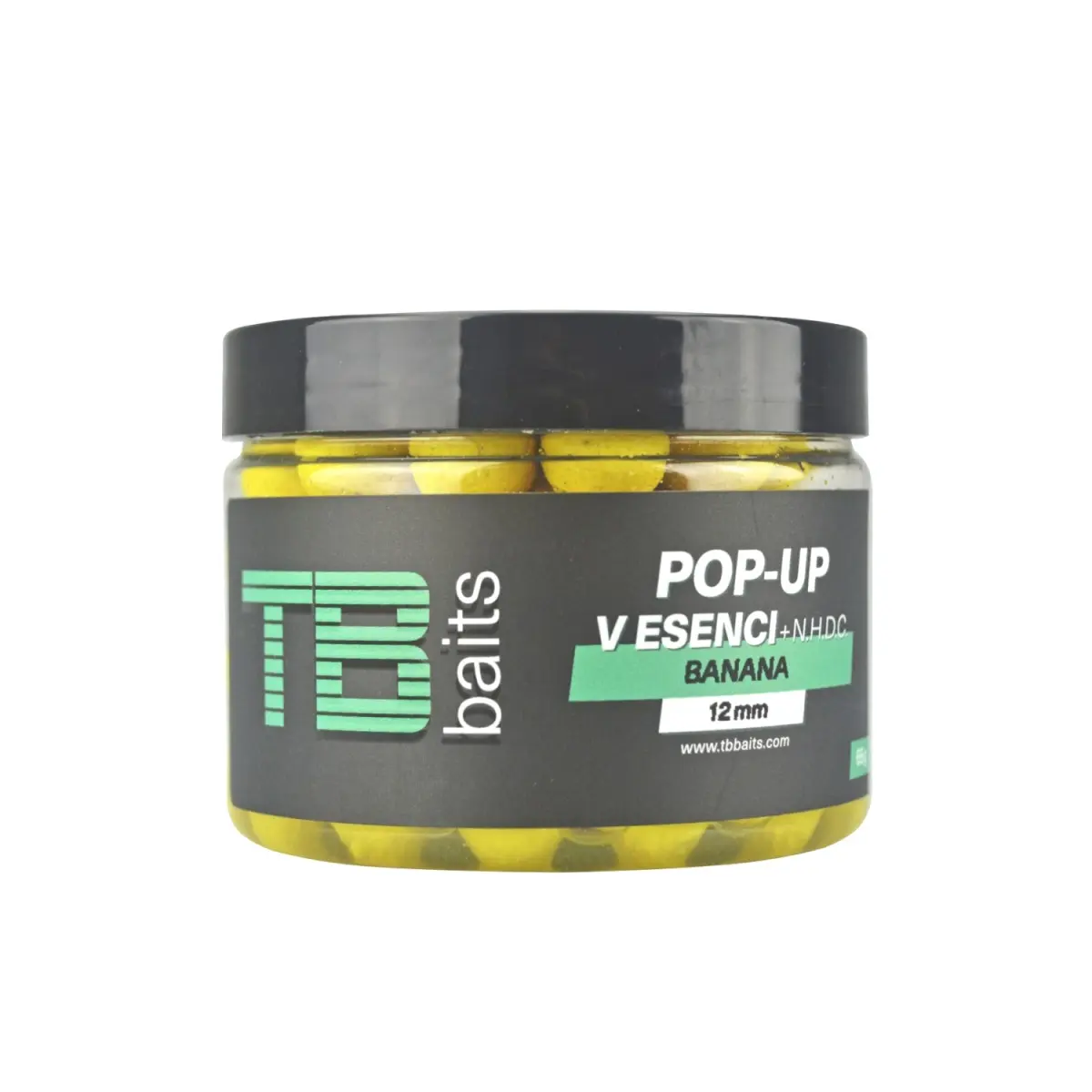 TB Baits Pop-Up Banana + NHDCrozmiar 12mm / 65g - MPN: TB00394 - EAN: 8596601003943