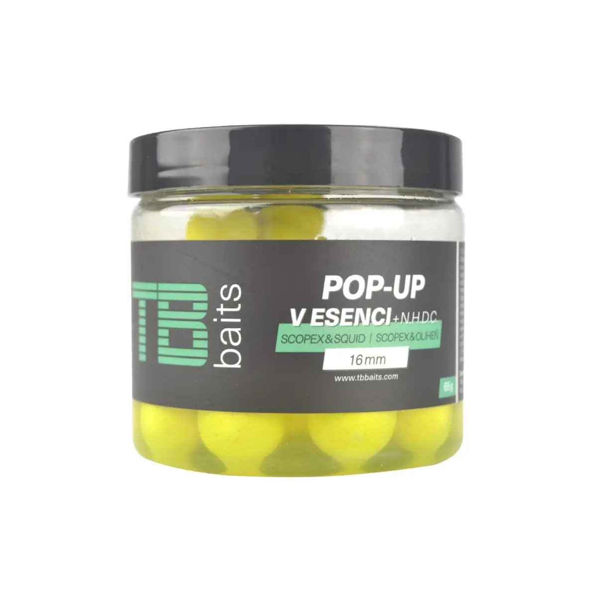 TB Baits Pop-Up Yellow Scopex Squid + NHDCrozmiar 16mm / 65g - MPN: TB00627 - EAN: 8596601006272