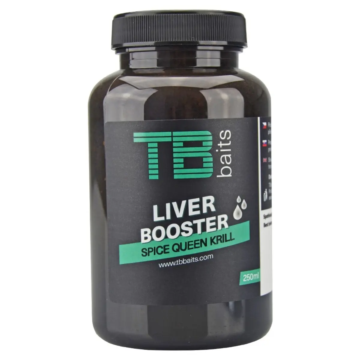 TB Baits Spice Queen Krill Liver Boosteropakowanie 250ml - MPN: TB00286 - EAN: 8596601002861