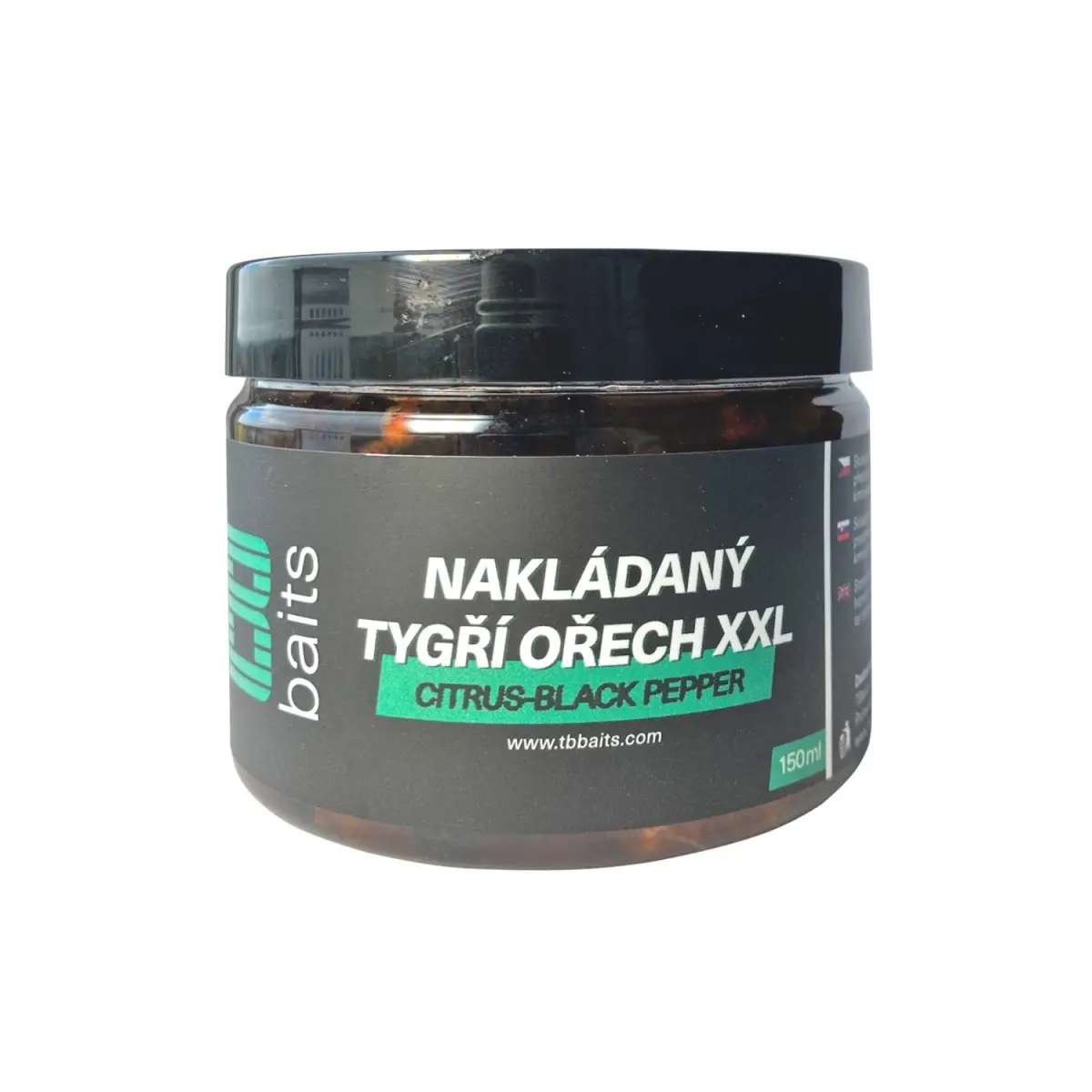 TB Baits Pickled Tiger Nut XXL + Citrus - Black Pepperopakowanie 150ml - MPN: TB00506 - EAN: 8596601005060