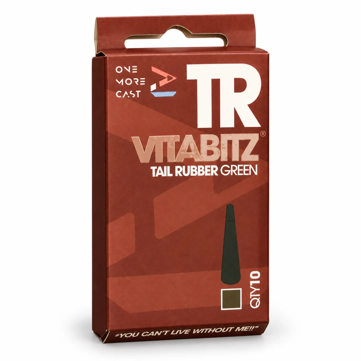 One More Cast Vitabitz Tail Rubber Green (zielony)kolor Green (zielony) - MPN: OMCTRG - EAN: 5060939130549
