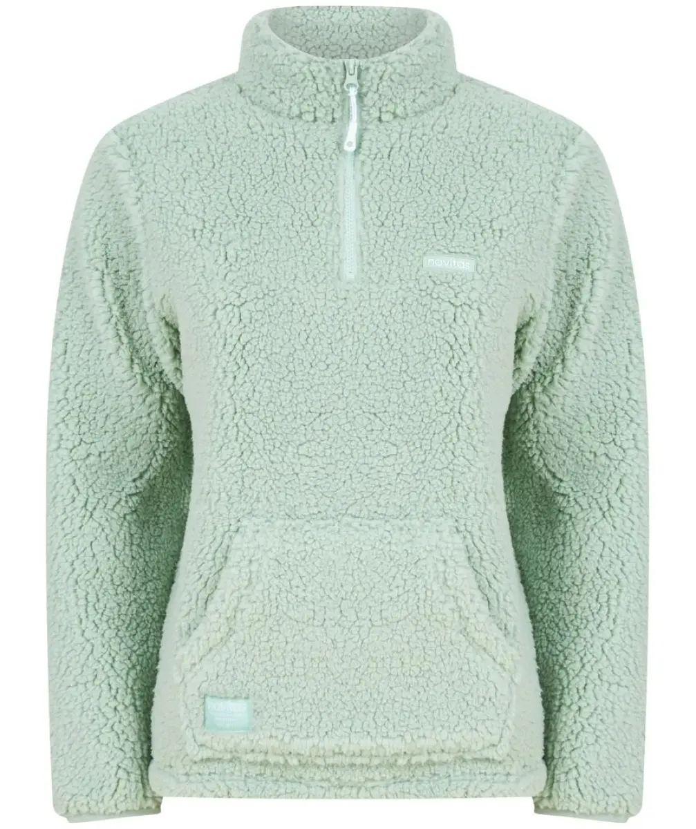 NAVITAS Womens Sherpa Pullover - Light Green Mrozmiar M - MPN: NTTH4637-M - EAN: 5060771722841