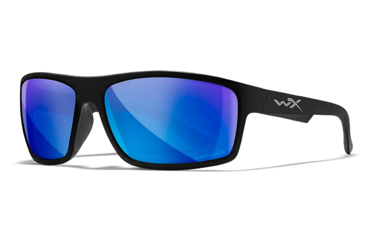 WileyX PEAK Captivate Pol Blue Mirror Grey Matte Black Frame Captivate Pol Blue Mirror Greykolor Captivate Pol Blue Mirror Grey - MPN: ACPEA19 - EAN: 712316007573