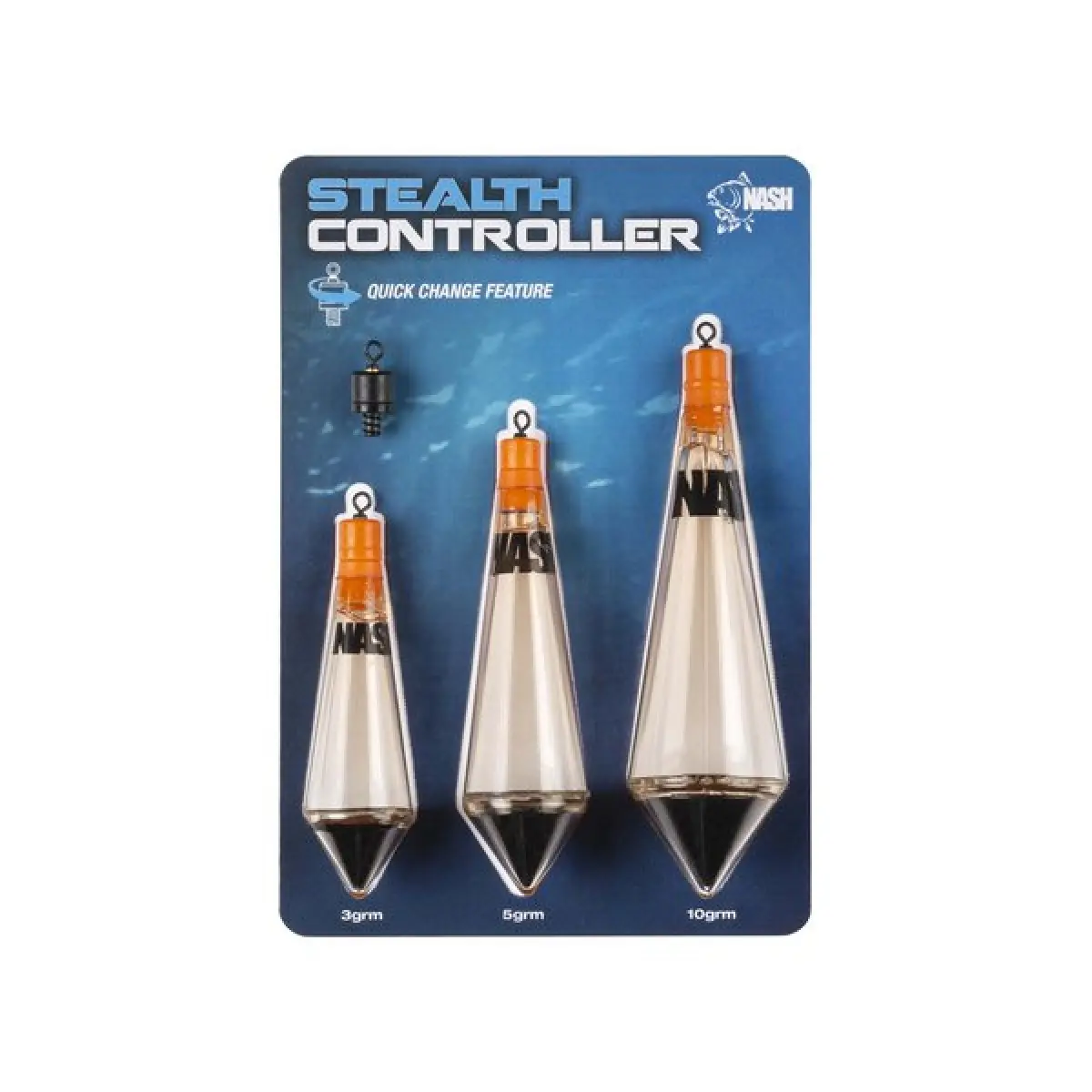 Nash Stealth Controller Kit Brown opakowanie 3szt (3g, 5g, 10g) brown (brązowy) - MPN: T8823 - EAN: 5055108988236
