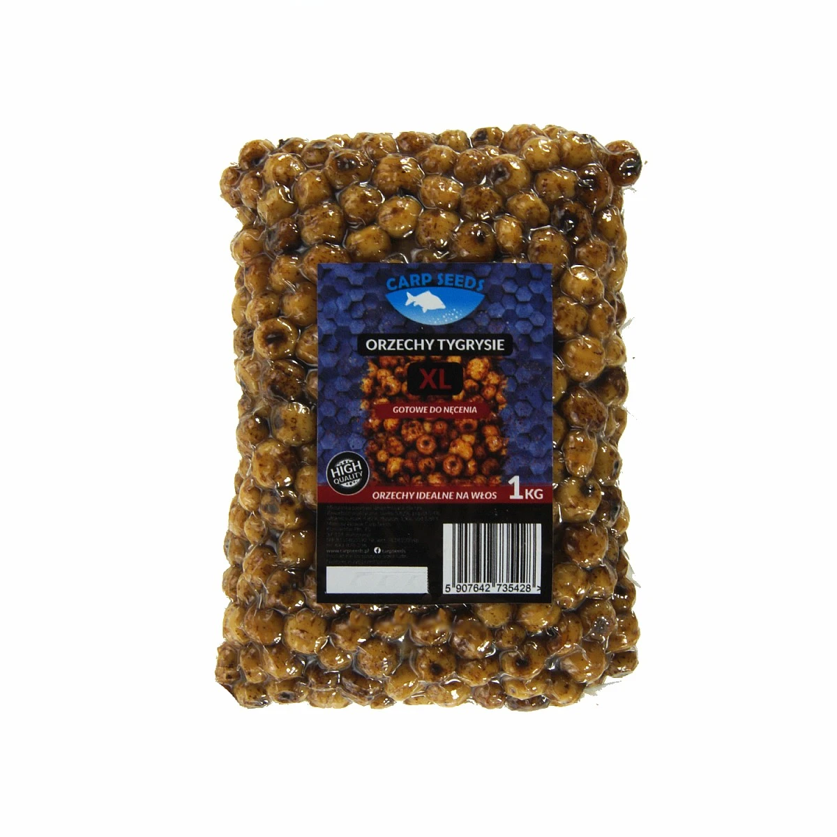Carp Seeds  - Orzechy Tygrysie XL - Naturalopakowanie 1kg - EAN: 5907642735428