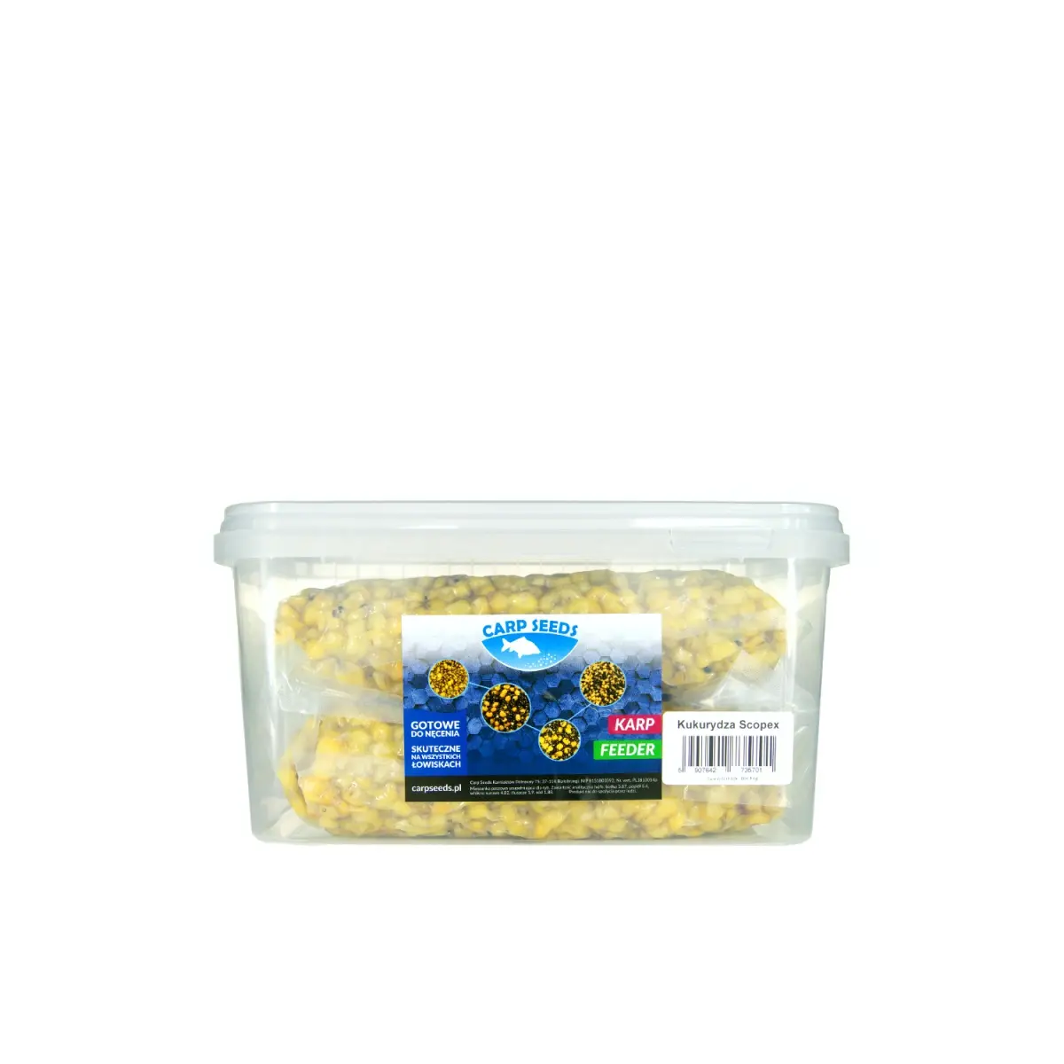 Carp Seeds - Kukurydza - Scopexopakowanie 4kg (Box) - EAN: 5907642735701
