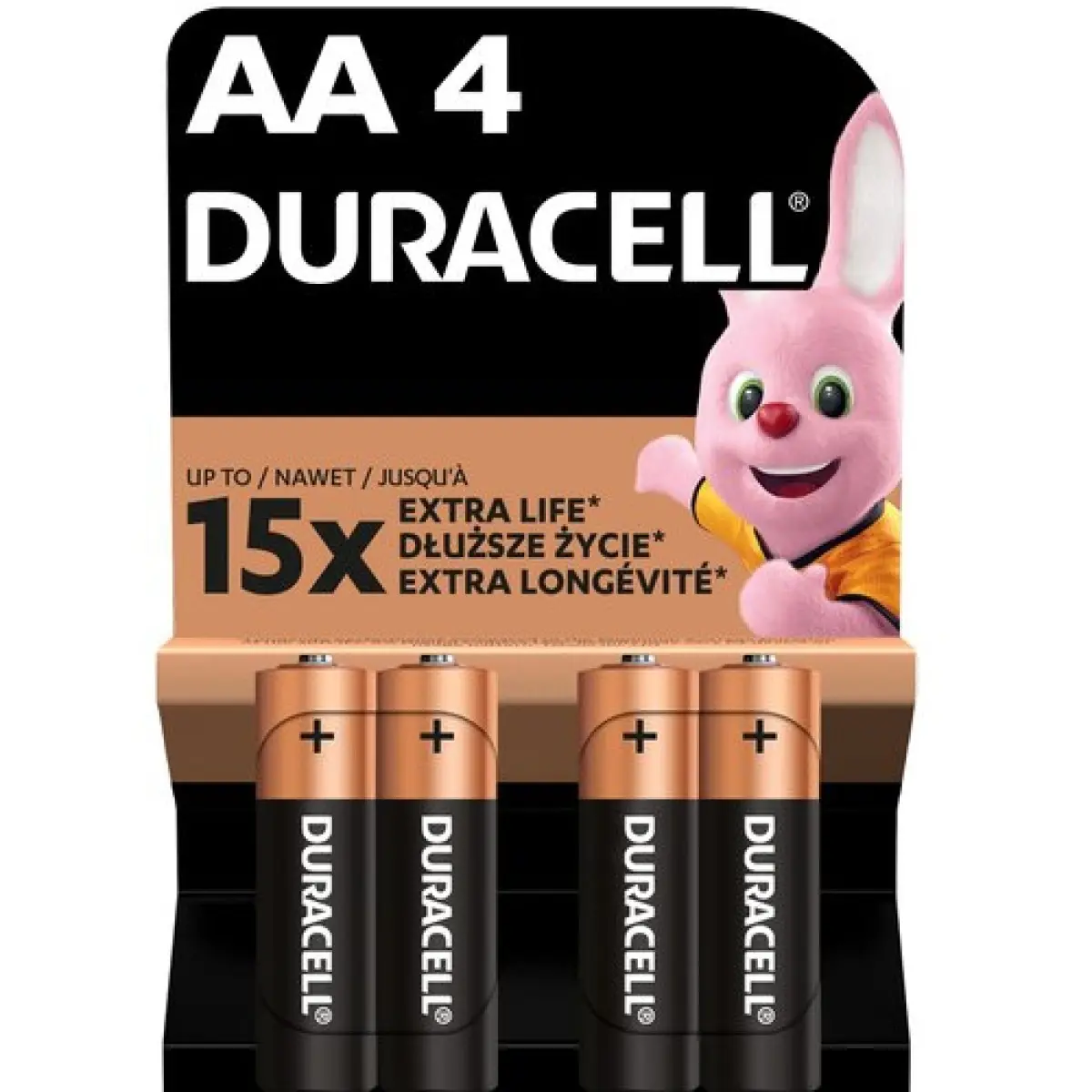 DURACELL - Bateria AA - Blister 4 szt 4szt (blister)opakowanie 4szt (blister) - MPN: LR6 4BL - EAN: 5000394127050