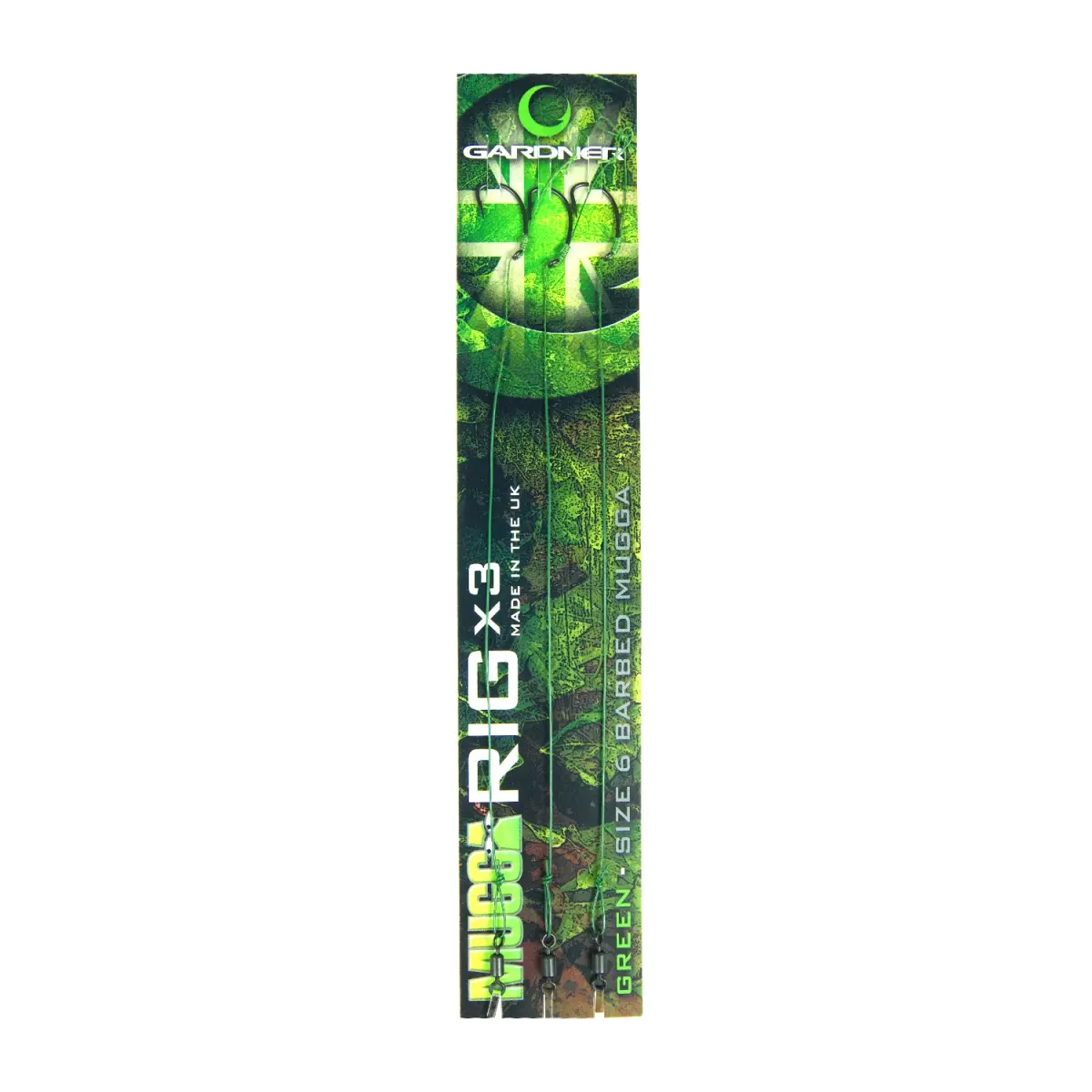 Gardner Mugga Rig Multi Pack - Greenrozmiar 6 - MPN: SLY36G - EAN: 5060573463416